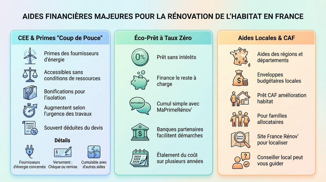 Panorama des dispositifs pour l'isolation des combles aides et financements disponibles